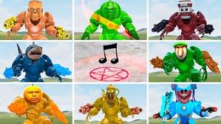 I PLAYED DEATHMATCH GAME WITH NEW MECHA TITAN ITALIAN BRAINROT FAMILY ANIMALS MEMES in Garry's Mod!
