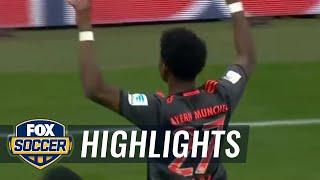 David Alaba scores equalizer off brilliant free kick​ | 2016-17 Bundesliga Highlights