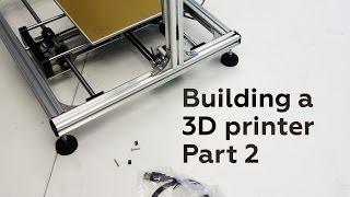 Building the Velleman K8200 3D printer - Part 2: Assembly