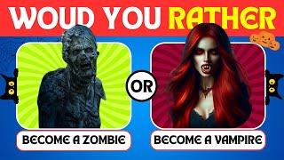 Scary Would You Rather?  Halloween Edition  | Ultimate Spooky Quiz Challenge!