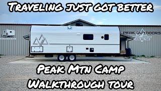 Traveling Just Got Better | Peak Mtn Camp Walkthrough Tour