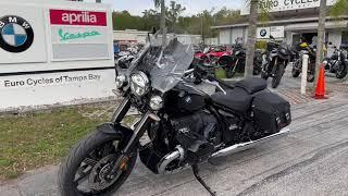 2023 BMW R 18 Classic in Black Storm Metallic at Euro Cycles of Tampa Bay Florida