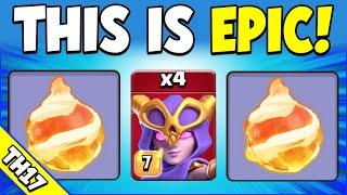 FIREBALL + SUPER WITCHES = WOW!!! TH17 Attack Strategy (Clash of Clans)