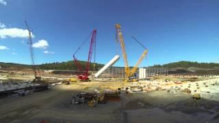 Australia Pacific LNG CO2 Absorber lift