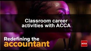 Classroom career activities with ACCA