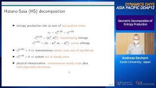 Andreas Dechant: Geometric Decomposition of Entropy Production