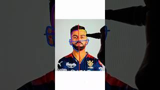 How to draw a Virat Kohli || #drawing #art #draw #viratkohli #shorts #short