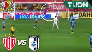 ¡LE SACA PINTURA! El rayo cerca | Necaxa 0-0 Querétaro | CL2023 - Liga Mx J9 | TUDN