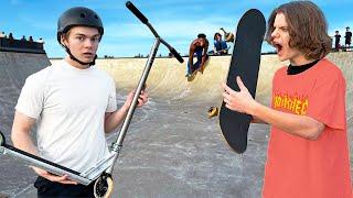 This Skatepark Banned Scooters, I Rode Mine Anyway