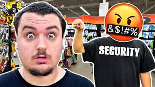 I Got KICKED OUT of Spirit Halloween By Security?! *Banned*