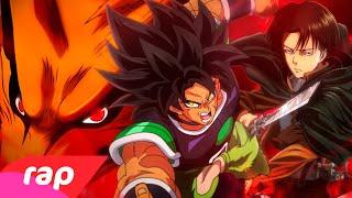 Rap do Broly, Kyuubi e Levi - O PODER DA MINHA IRA 2 | NERD HITS