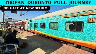 * Fastest Train between Bengaluru and Delhi * Yesvantpur to Delhi Sarai Rohilla in Toofan Duronto