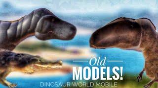 Dinosaur world Mobile old models in development server! (Dinosaur World Mobile Roblox)