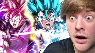 (Dragon Ball Legends) LIVE REACTION TO LF TRANSFORMING VEGITO BLUE AND SSJ ROSE GOKU BLACK REVEAL!