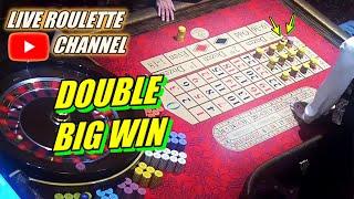  LIVE ROULETTE | DOUBLE BIG WIN On Number 33  In Las Vegas Casino  Exclusive  2023-09-26