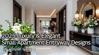 2025 Luxury & Elegant Small Apartment Entryway Designs for a Stylish Spring