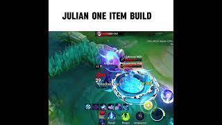 One hit Julian build #MLBBCreator #kingmark #MLBB