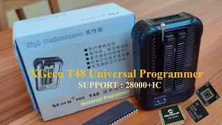 XGecu T48 programmer basics information