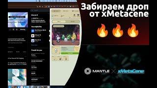 Забираем дроп от xMetacene и MANTLEИгра в браузере, которая должна покормить #xmetacene #mantle