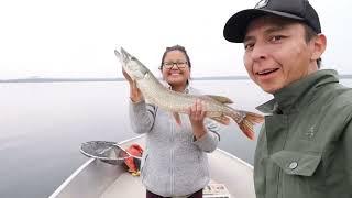My wife out fished me!
