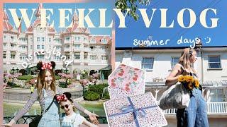 summer days, celebrations and disneyland paris | WEEKLY VLOG