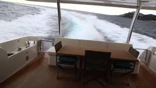 Testing the new Prestige 750 in Cannes