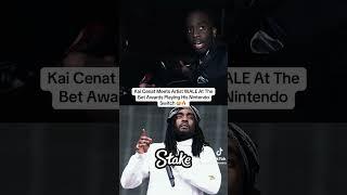 Kai Cenat Meets Artist WALE At The Bet Awards Playing His Nintendo #kai #wale #betawards