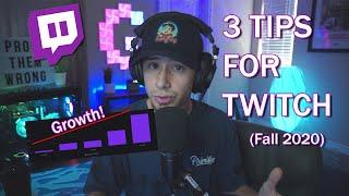 HOW TO GROW ON TWITCH IN FALL 2020 FAST! (how I did it)