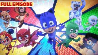 PJ Masks Power Heroes First Full Episode! | S1 E1 | NEW SHOW | Heroes Everywhere | @disneyjr