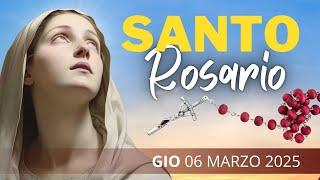 Il Santo Rosario di oggi 06 Marzo 2025 alla Vergine Maria