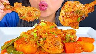 ASMR SPICY BRAISED KOREAN CHICKEN
