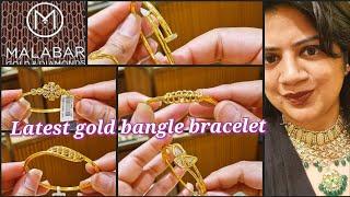 Malabar gold bangle bracelet | Malabar gold bangles collection | Gold bangles designs 2024