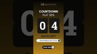 MR Aesthetics | Skincare Clinic | Only 4 Days left | Ending Soon | Aesthetic clinic