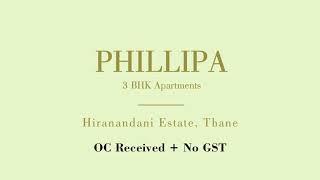 Come step into a world of luxuriousness at Phillipa. | Hiranandani Developers