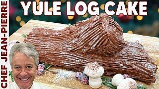 A Traditional Christmas Dessert Buche de Noel | Chef Jean-Pierre