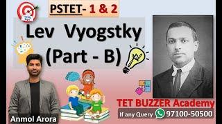 Lev Vygotsky Socio Cultural Theory (Part-B)|| PSTET|| CTET|| Anmol Arora|| TET BUZZER Academy Abohar