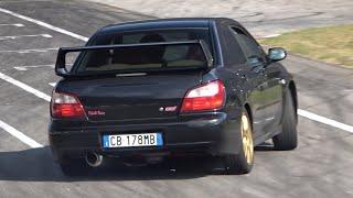 Handbrake Turns & AWD Drifts! - Subaru Impreza WRX STI vs Mitsubishi Lancer EVO IX!