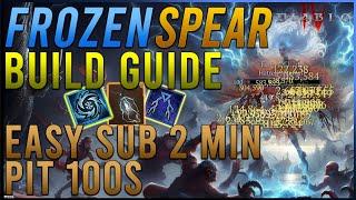 Day 1 Frozen Spear Sorc Build | T6 Infernal Hordes, Lilith, Pit 100 Blaster | Diablo 4 Season 5