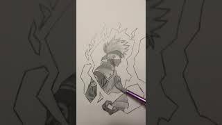 How To Draw Kakashi Hatake in 5 steps!! #shorts