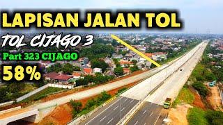 PENGERJAAN RIGID JALAN TOL CIJAGO TAHAP 3 SIMPANG SUSUN KRUKUT