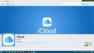 How To get Apple Icloud on Microsoft Store