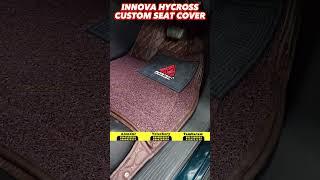 Innova Hycross Customized Seat Cover | Best Car Accessories in Chennai | Car Sense #shorts