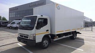 2016 Mitsubishi Fuso Canter FE85DJ. Start Up, Engine, and In Depth Tour.