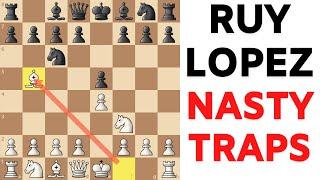 Ruy Lopez Chess Opening Explained in 10 Minutes [TRAPS Included]