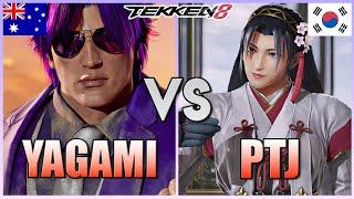 Tekken 8  ▰  Yagami (Shaheen) Vs PTJ (Rank #1 Jun Kazama) ▰ Ranked Matches!