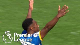 Danny Welbeck heads home Brighton equalizer v. Brentford | Premier League | NBC Sports