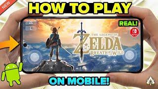  How To Play Legend Of Zelda Breath Of The Wild On Android 2024 | Zelda BOTW Mobile Gameplay