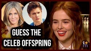 Zoey Deutch Plays Guess the Celebs w/ Famous Parents w/ MAX WINKLER | FLOWER Movie Interview