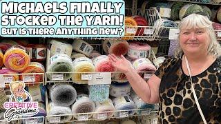 Michaels Yarn Tour.  What did we find?  #michaelscraftstore