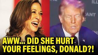 Trump BRUTALLY SACKED by Kamala BLITZ on Saturday